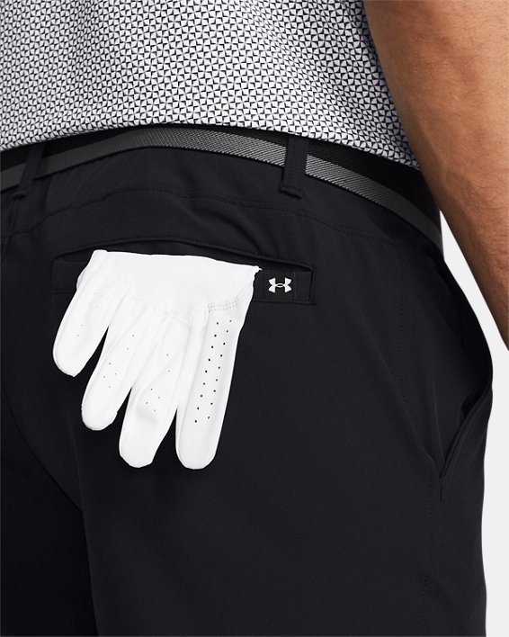Men's UA Drive Tapered Shorts in Black image number 3